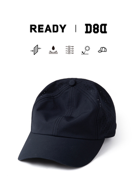 READY D8D 高性能运动棒球帽 6282圆顶软顶 轻量高尔夫网球帽子