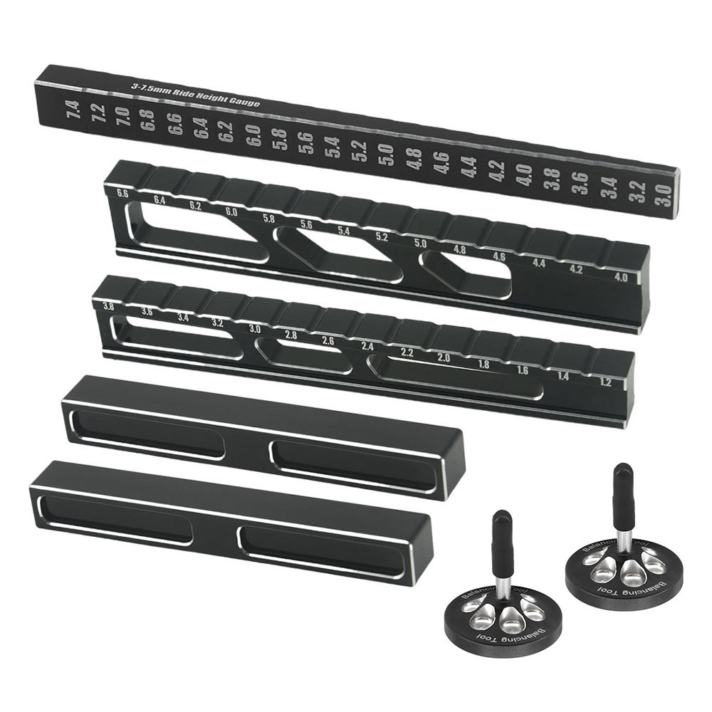 车高尺 底盘平衡工具 Downstop下止点尺 车高砖Droop 调车套装