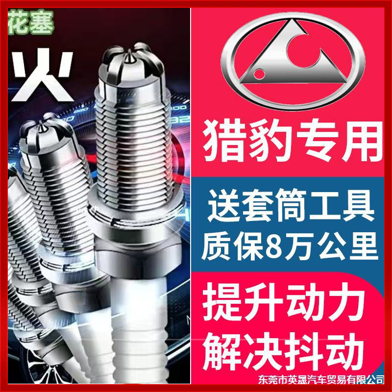 适用猎豹cs10火花塞2.0T cs6专用cs7黑金刚cs9飞腾Q6骐菱原厂原装