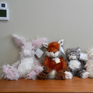 授权正品英国Wrendale毛绒玩具中号狐狸野兔治愈系玩偶礼物
