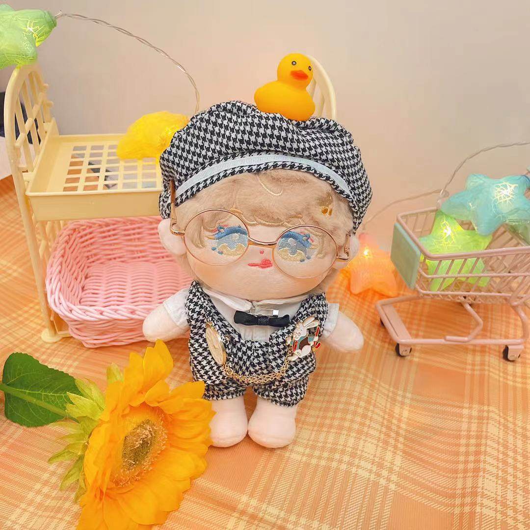 时代峰峻q版朱志鑫20cm毛绒公仔棉花娃娃画家衣服明星应援周边