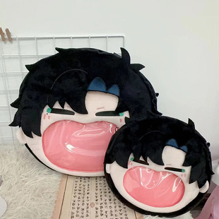 光与夜之恋萧逸大嘴巴痛包原创毛绒玩偶公仔收纳双肩包斜挎包周边