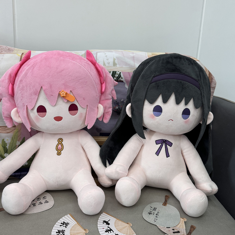 魔法少女小圆一番赏仿棉花娃40CM