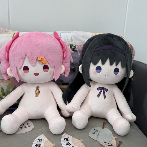 魔法少女小圆一番赏仿棉花娃40CM