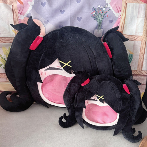 主播女孩重度依赖糖糖毛绒痛包