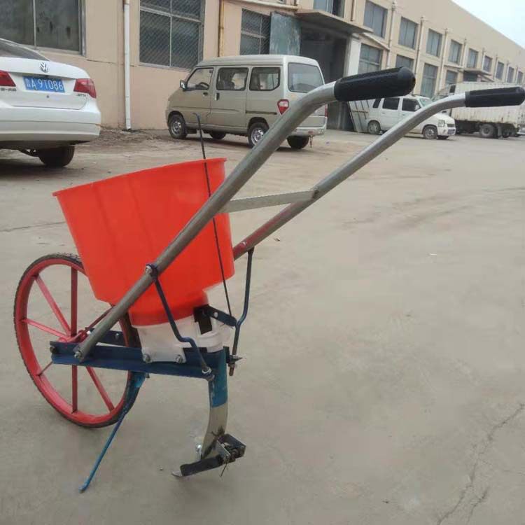 施肥机手推式撒化肥追肥机人工农用施肥机可调施肥量上肥料机子