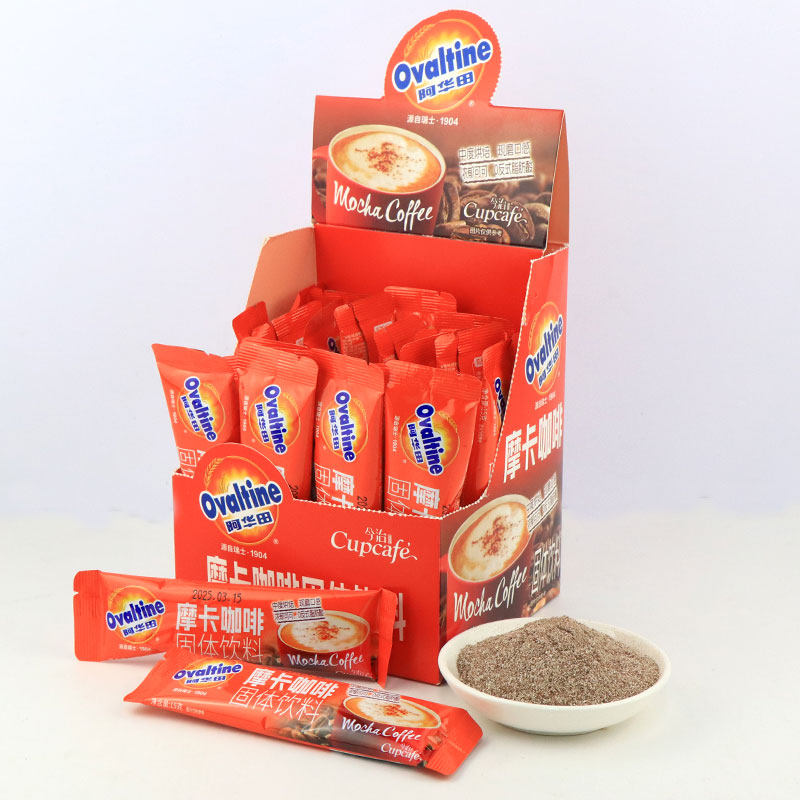 阿华田摩卡咖啡固体饮料速溶冲泡咖啡粉办公室宿舍网红冲饮条装,咖啡/麦片/冲饮,速溶咖啡,淘宝优惠券,粉丝福利购,淘宝优惠卷