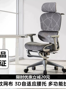 迪贝森E3人体工学椅家用电脑椅舒适办公椅靠背座椅学习椅电竞椅