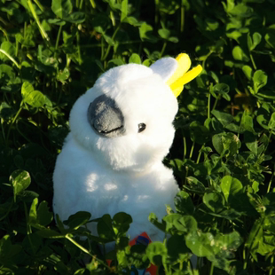 ECO凤头鹦鹉毛绒玩具超柔软葵葵玩偶治愈公仔环保WILD REPUBLIC