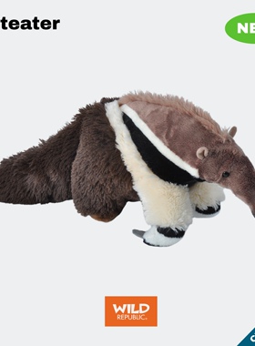 【已售完仅展示】食蚁兽毛绒玩具仿真动物礼物美国WildRepublic