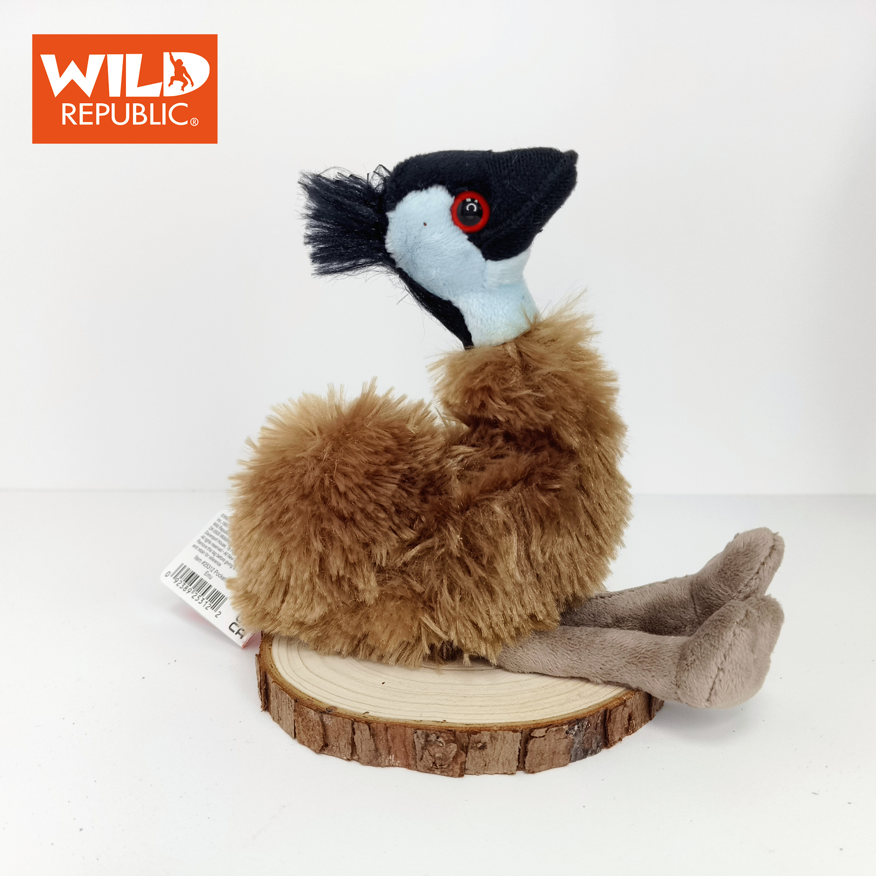 鸸鹋毛绒玩具科普公仔陪伴玩偶治愈可爱儿童礼物wild republic