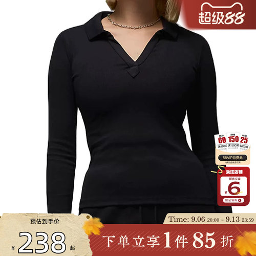 劲浪体育nike耐克女子运动休闲长袖T恤FV7192-010