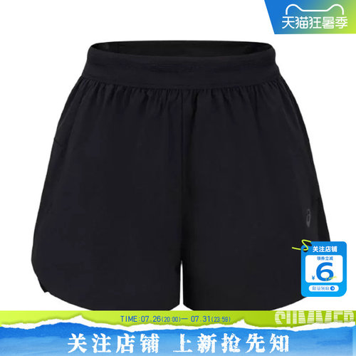 劲浪体育A ASICS亚瑟士女子运动休闲短裤裤子2012D528-001