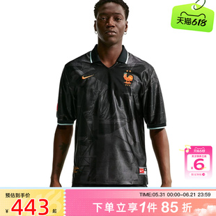 劲浪nike耐克夏季男子运动球服法国队训练休闲短袖T恤IH1867-060