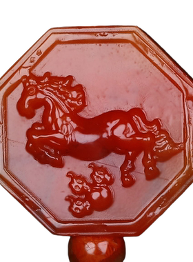 墨雨轩男女南红玛瑙原石雕刻