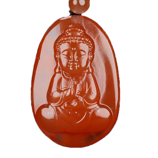 正宗天然凉山南红玛瑙南红 佛 吊坠弥勒佛宝宝佛男女款吊坠552