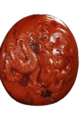 墨雨轩男女款南红玛瑙原石雕刻