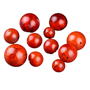 天然凉山南红玛瑙保山南红回纹散珠DIY南红单珠星月金刚隔珠配珠