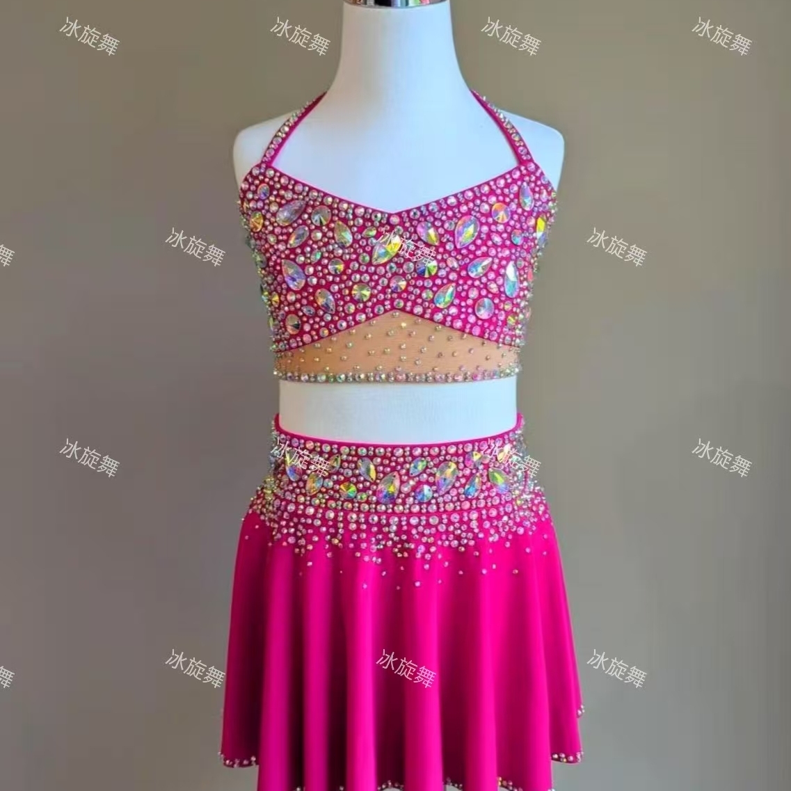 冰旋舞定制滑冰考斯滕现代舞