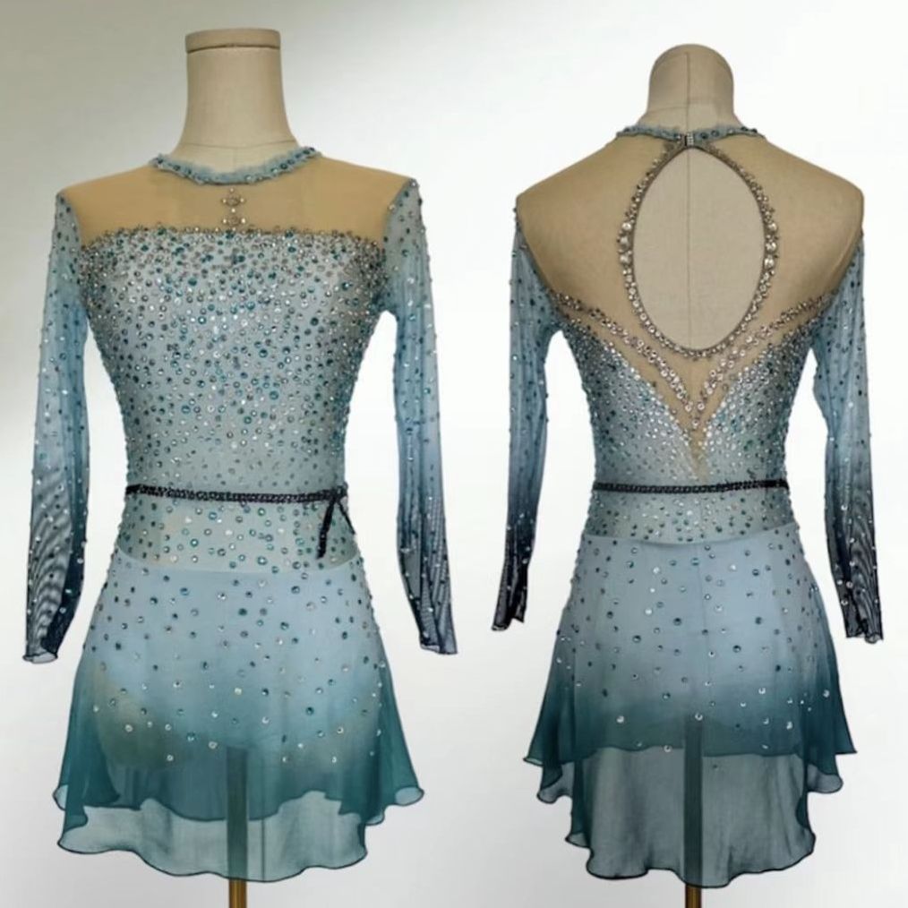 冰旋舞花样滑冰表演服