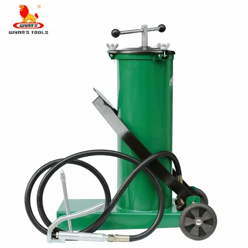 威力狮脚踏注油器6L黄油枪手动