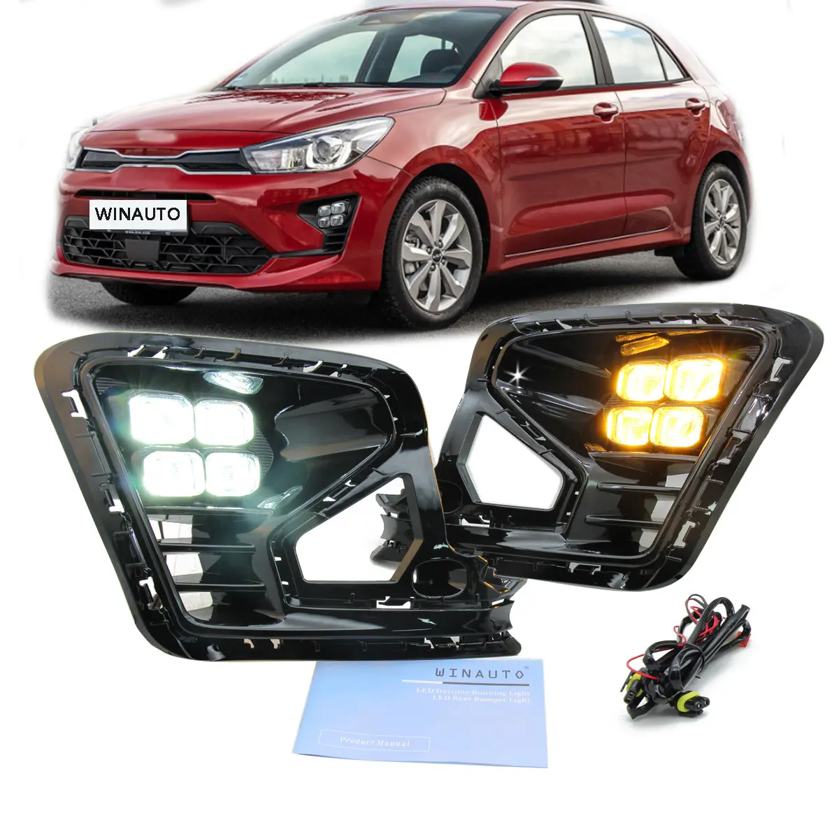 适用于起亚RIOK2锐欧2022到LED