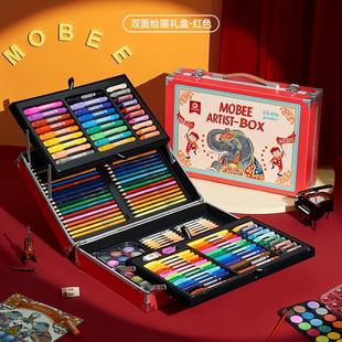mobee画笔套装 礼盒儿童绘画工具专用水彩笔女孩画画小学生礼物