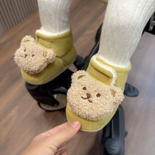 冬季 1周岁男女宝宝软底学步6 12个月婴幼儿3加绒加厚 婴儿鞋