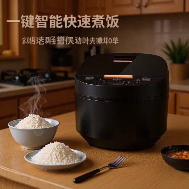 电饭煲5L家用大容量可定时预约煲汤蒸煮多功能煮饭电饭锅不粘锅
