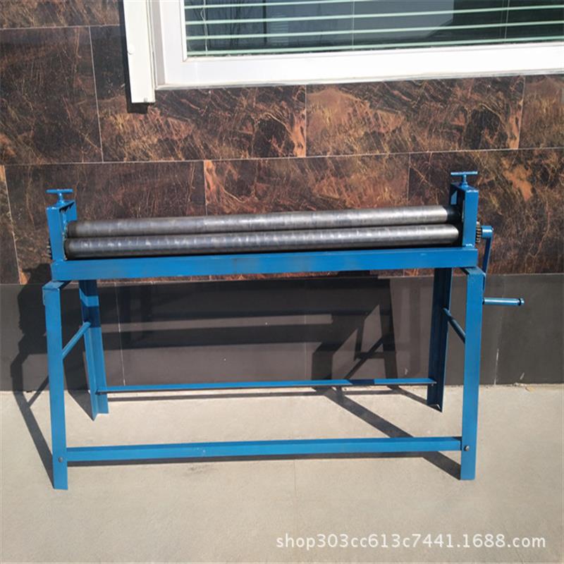 销售白铁皮卷板机 立式卷圆机 手动保温卷筒机 铝皮外护壳卷板机