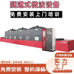 立威流水线式豆腐猫砂微波干燥机 宠物食品烘干设备 生产线