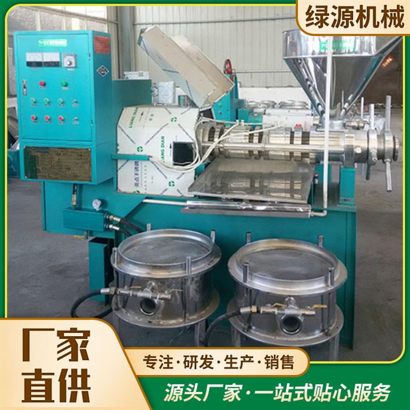 商用全自动螺旋榨油机 全套榨油机生产线 花生菜籽大豆压榨机