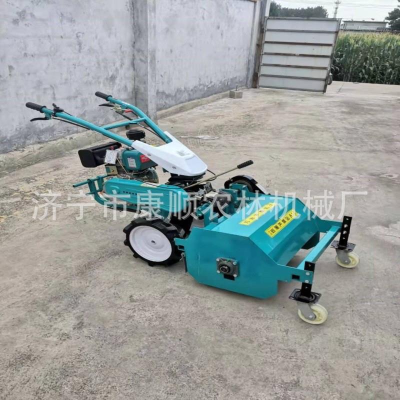 溜茬高低可调碎草还田机 178柴油前置碎草机 新疆果园荒地打草机