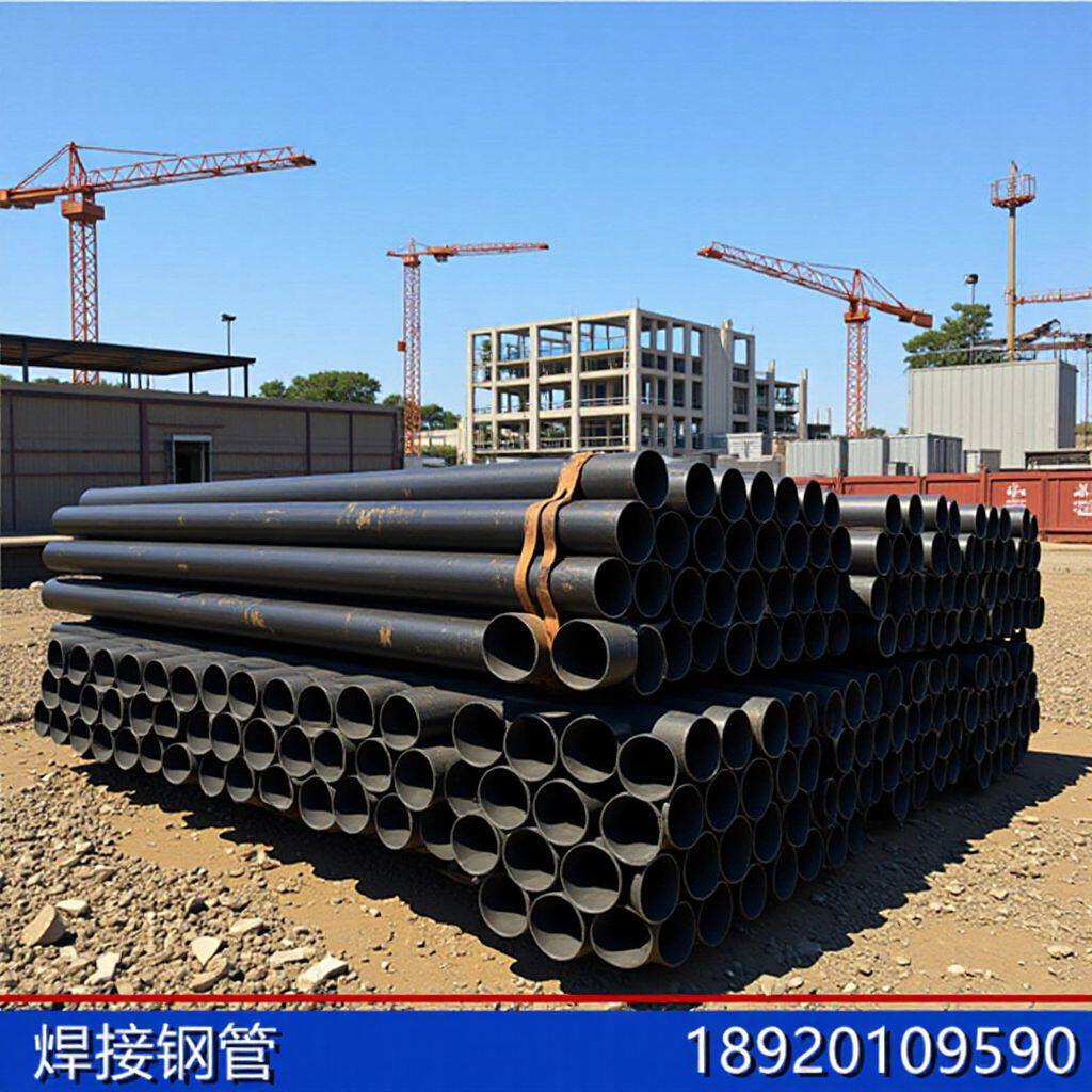 大邱庄友发直缝焊接焊管材质Q195-235尺寸可DN15-200直发加铁管