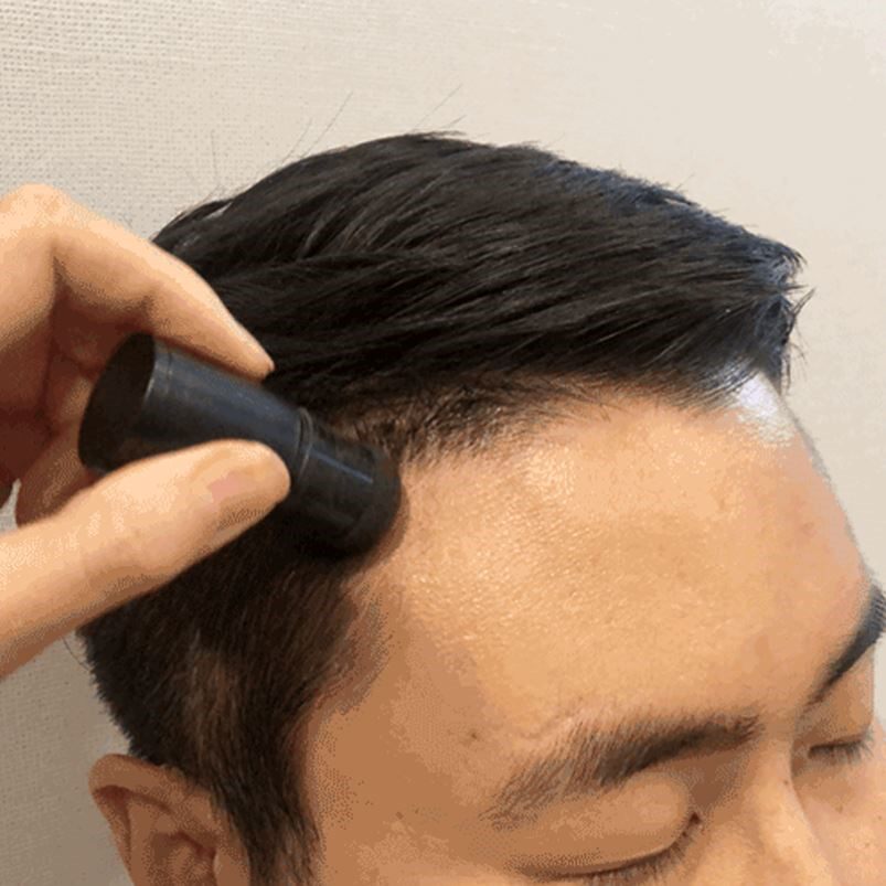 男士修饰发际线补发前额m阴影粉填充笔神器头顶头发稀少遮盖