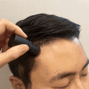 男士修饰发际线补发前额m阴影粉填充笔神器头顶头发稀少遮盖