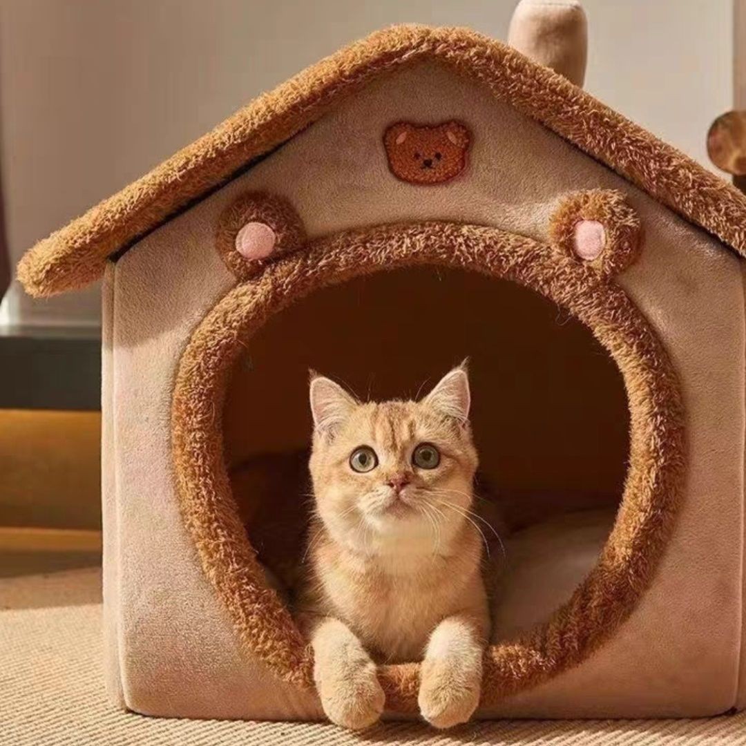 猫窝四季通用别野房子窝