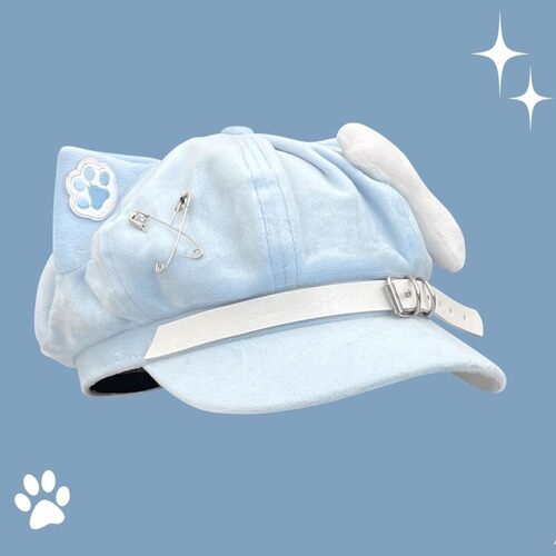 帽子亚文化猫猫猫爪亚比萌宅系猫耳帽子鸭舌帽二次元亚文化萌宅系