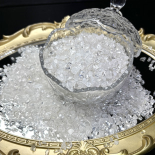 天然白水晶碎石紫水晶粉水晶原石蓝绿萤石鱼缸石扩香石室内香薰