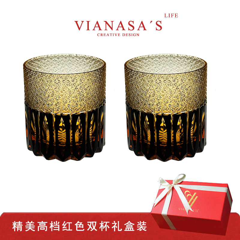 VIANASA'S辉光之辰水晶酒杯