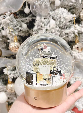 圣诞节生日情人节礼品水晶雪花球