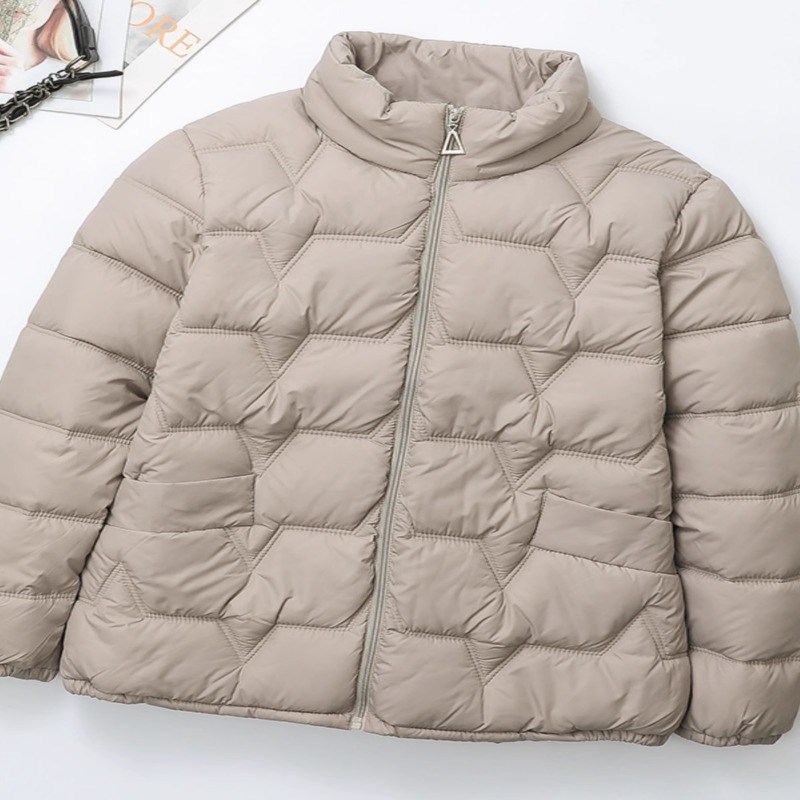 棉衣女2024秋冬季新款羽绒棉服保暖小棉袄中老年妈妈时尚轻便外套