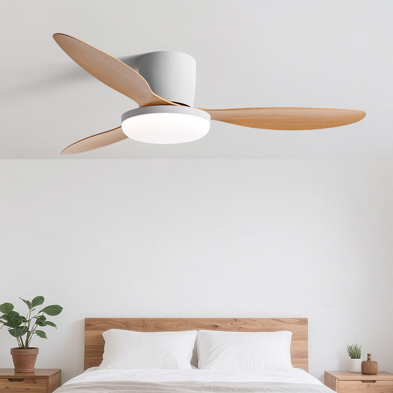 家用简约风扇灯餐厅客厅大风力北欧电风扇商用吊扇吸顶电风扇吊灯