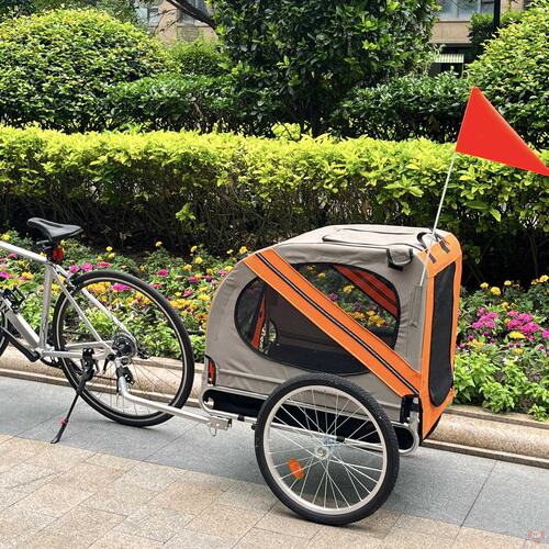 户外骑行亲子拖车山地自