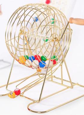 宾果摇奖机抽奖道具机手