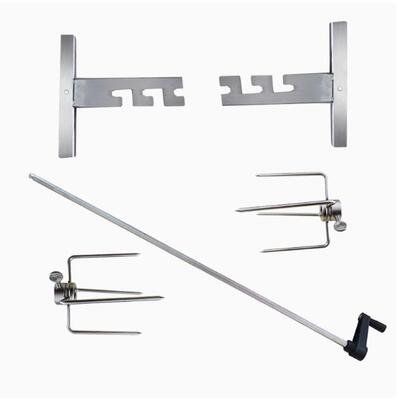 304不锈钢烧烤支架手摇旋