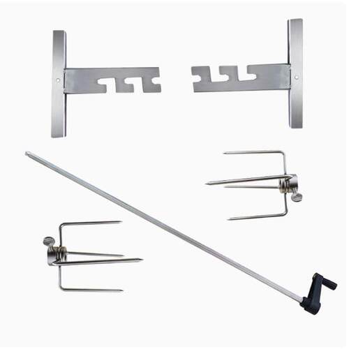 304不锈钢烧烤支架手摇旋