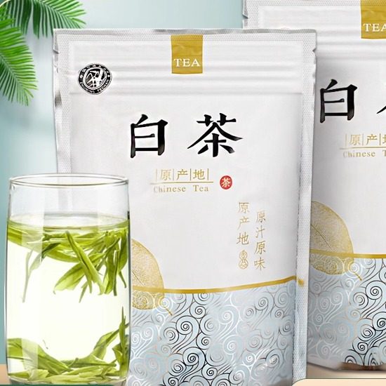 春茶鲜爽回甘高山白茶新茶上市雨一特级500g散装高山绿茶袋装包邮