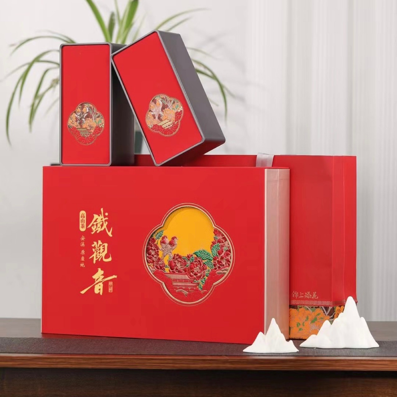 八马茶业茶叶正宗安溪铁观音礼盒装2024新茶浓香型乌龙茶茶叶中秋