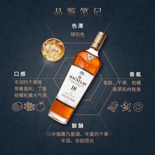 甜美浓郁丰满的果味经典18威士忌